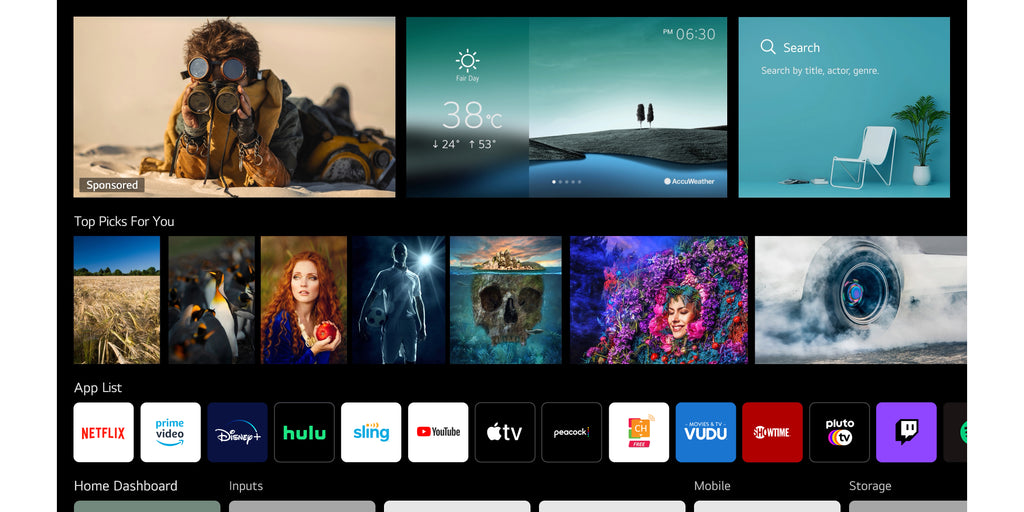 LG 50” Class UP8000 Series LED 4K UHD Smart webOS TV