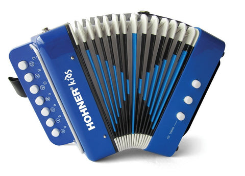 Hohner Toy Accordion Blue - Ages 4+ Years