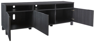 Ashley Furniture Yarlow 70" TV Stand Black/Gray