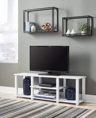 Ashley Furniture Baraga 48" TV Stand White