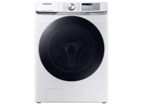 Samsung 4.5 Cu. Ft. Large Capacity Smart Front Load Washer with Super Speed Wash - White