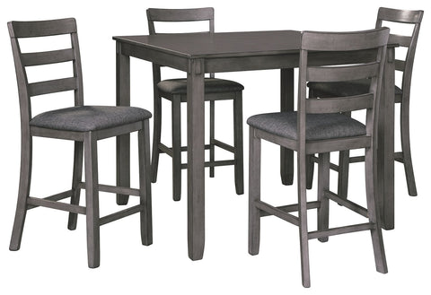 Bridson - Gray - Square Counter TBL Set (5/CN)