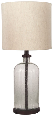 Bandile - Clear/Bronze Finish - Glass Table Lamp (1/CN)