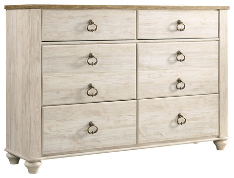 Willowton - Whitewash - Dresser