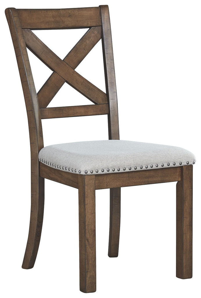 Moriville - Beige - Dining UPH Side Chair (2/CN)