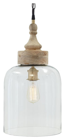 Faiz - Transparent - Glass Pendant Light (1/CN)