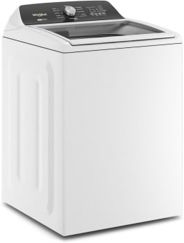 Whirlpool 4.7-4.8 Cu. Ft. Top Load Washer with 2 in 1 Removable Agitator in White