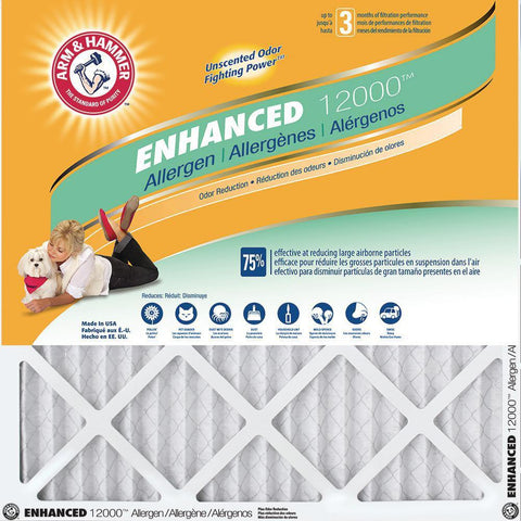 Arm & Hammer Enhanced Allergen & Odor Control Air Filter 4-Pack - Smart Neighbor