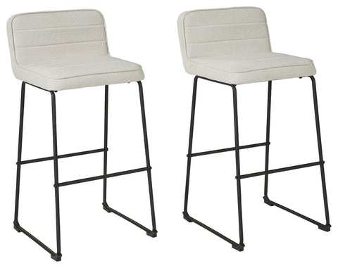 Nerison - Beige - Tall UPH Barstool (2/CN)