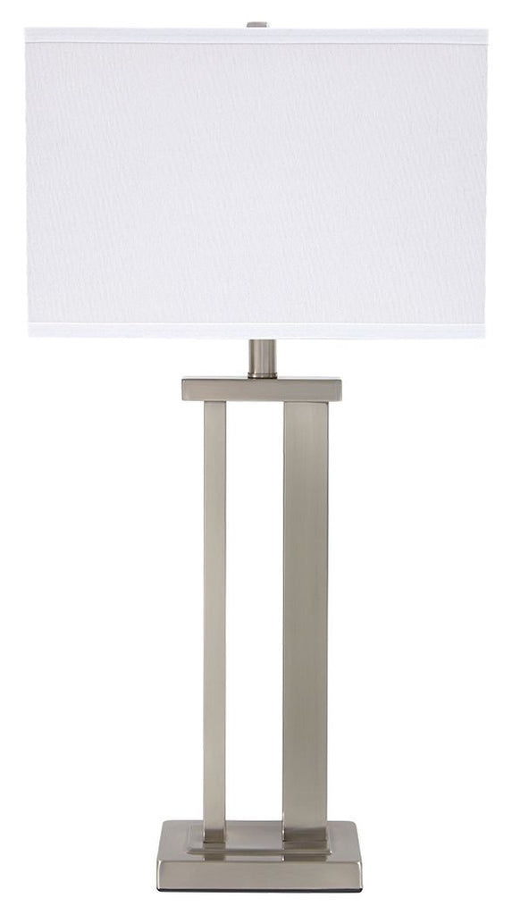 Aniela - Silver Finish - Metal Table Lamp (2/CN)