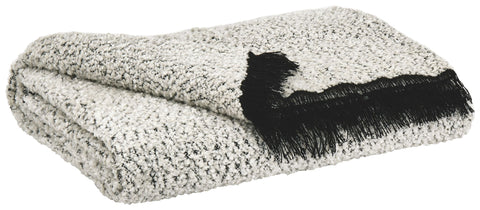 Leonita - Black/White - Throw