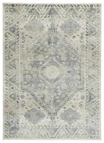 Precia - Gray/Cream - Medium Rug