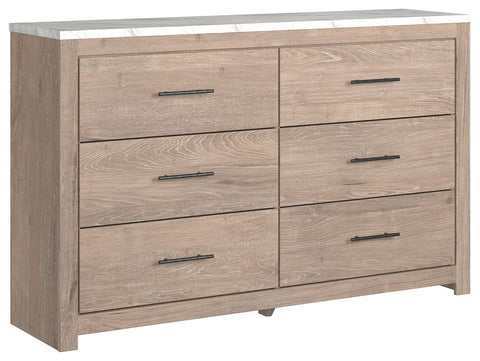 Senniberg - Light Brown/White - Dresser