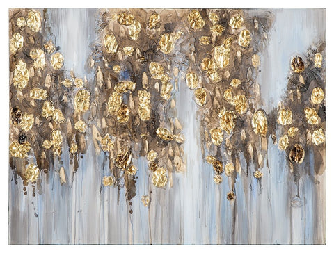 Donier - Blue/Gold Finish - Wall Art