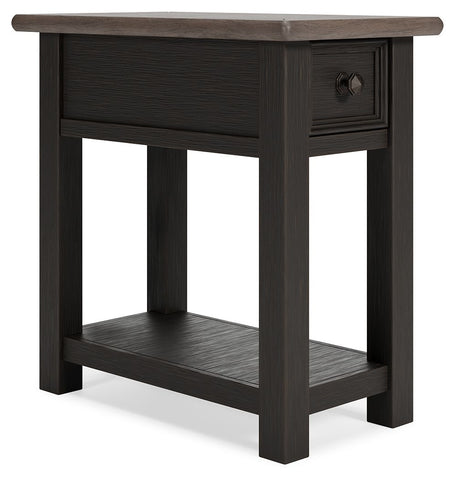 Tyler Creek - Two-tone - Chair Side End Table