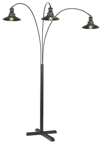 Sheriel - Black - Metal Arc Lamp (1/CN)