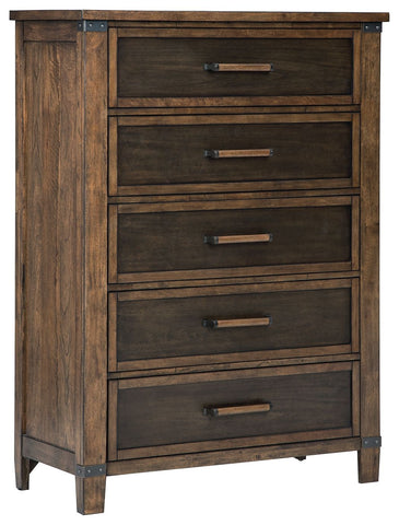 Wyattfield - Two-tone - Five Drawer Chest