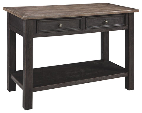 Tyler Creek - Grayish Brown/Black - Sofa Table