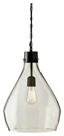 Avalbane - Clear/Gray - Glass Pendant Light (1/CN)