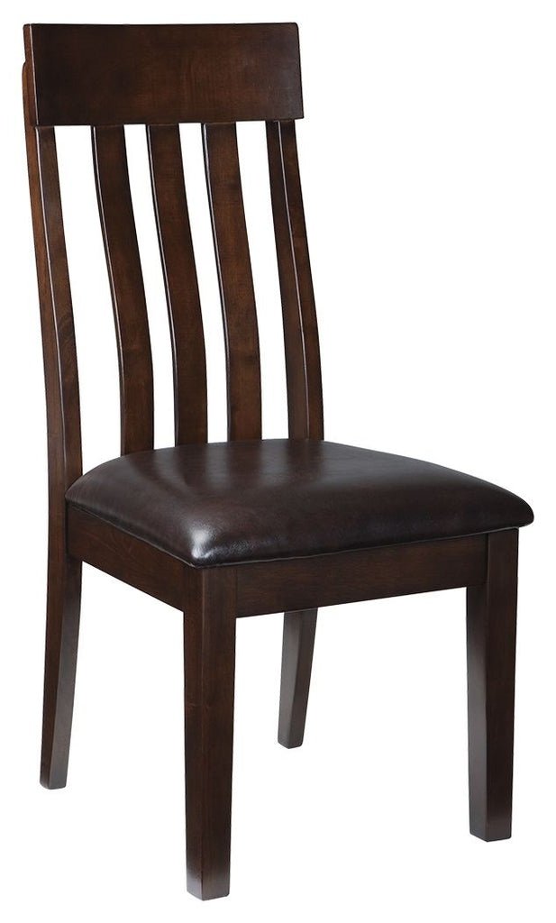 Haddigan - Dark Brown - Dining UPH Side Chair (2/CN)