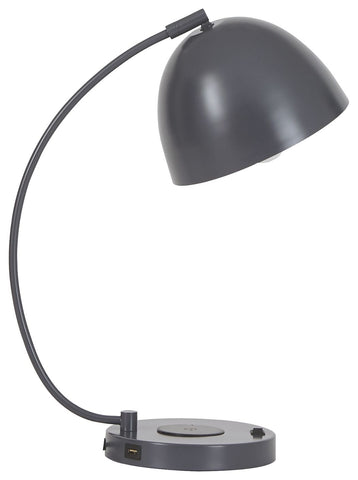 Austbeck - Gray - Metal Desk Lamp (1/CN)