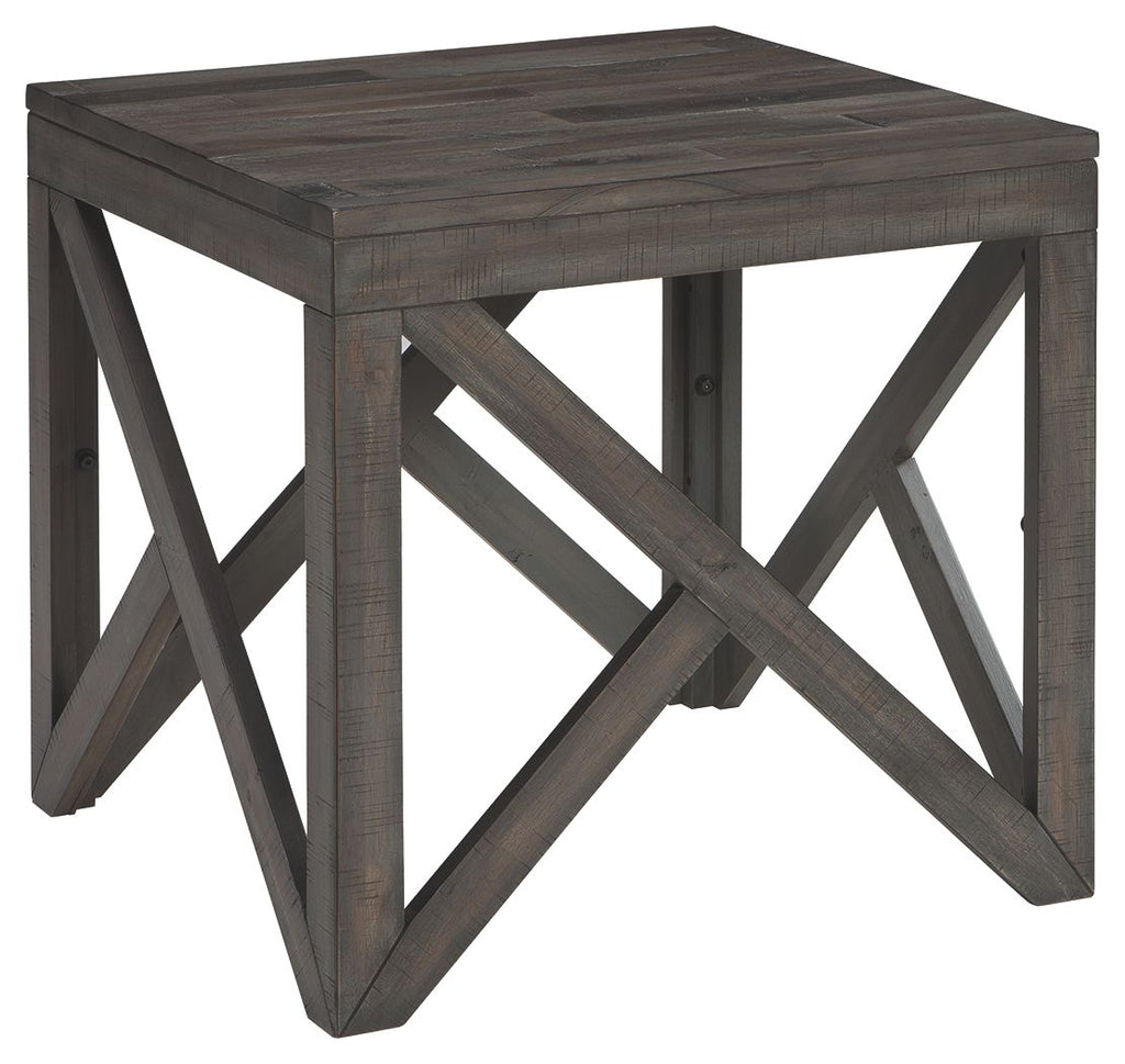 Haroflyn - Gray - Square End Table