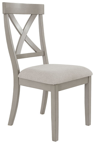 Parellen - Gray - Dining UPH Side Chair (2/CN)