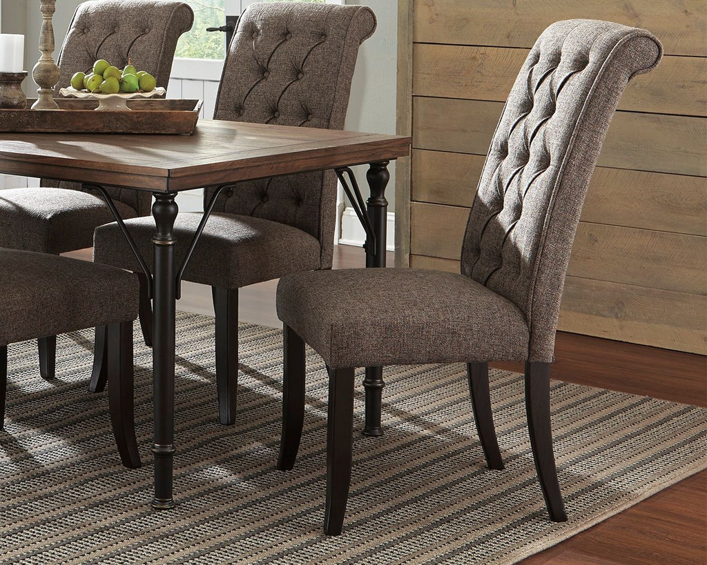 Tripton - Graphite - Dining UPH Side Chair (2/CN)