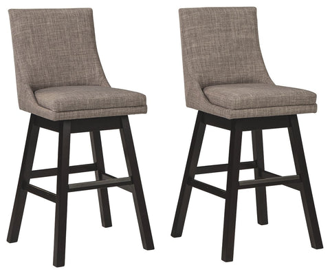 Tallenger - Light Gray - Tall UPH Swivel Barstool(2/CN)