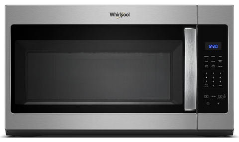 Whirlpool 1.7 Cu. Ft. Microwave Hood Combination with Electronic Touch Controls in Fingerprint Resistant Stainless Steel
