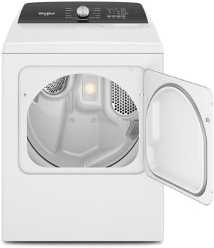 Whirlpool 7.0 Cu. Ft. Top Load Electric Moisture Sensing Dryer with Steam in White