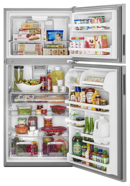 Maytag top freezer on sale refrigerator