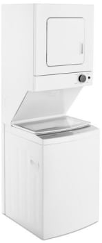Whirlpool 1.6 cu.ft Electric Stacked Laundry Center 6 Wash cycles and AutoDry™